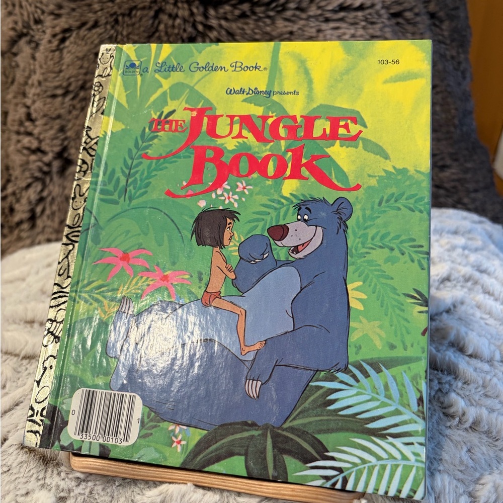 Vintage Golden Book “The Jungle Book” by‎ Walt Disney
